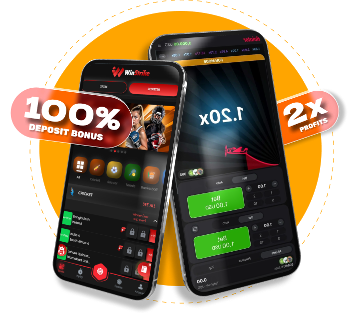 Winstrike App Promotional Graphic